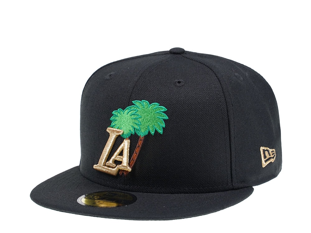 New Era Los Angeles Lakers Palm Tree Gold Edition 59Fifty Fitted Gorra