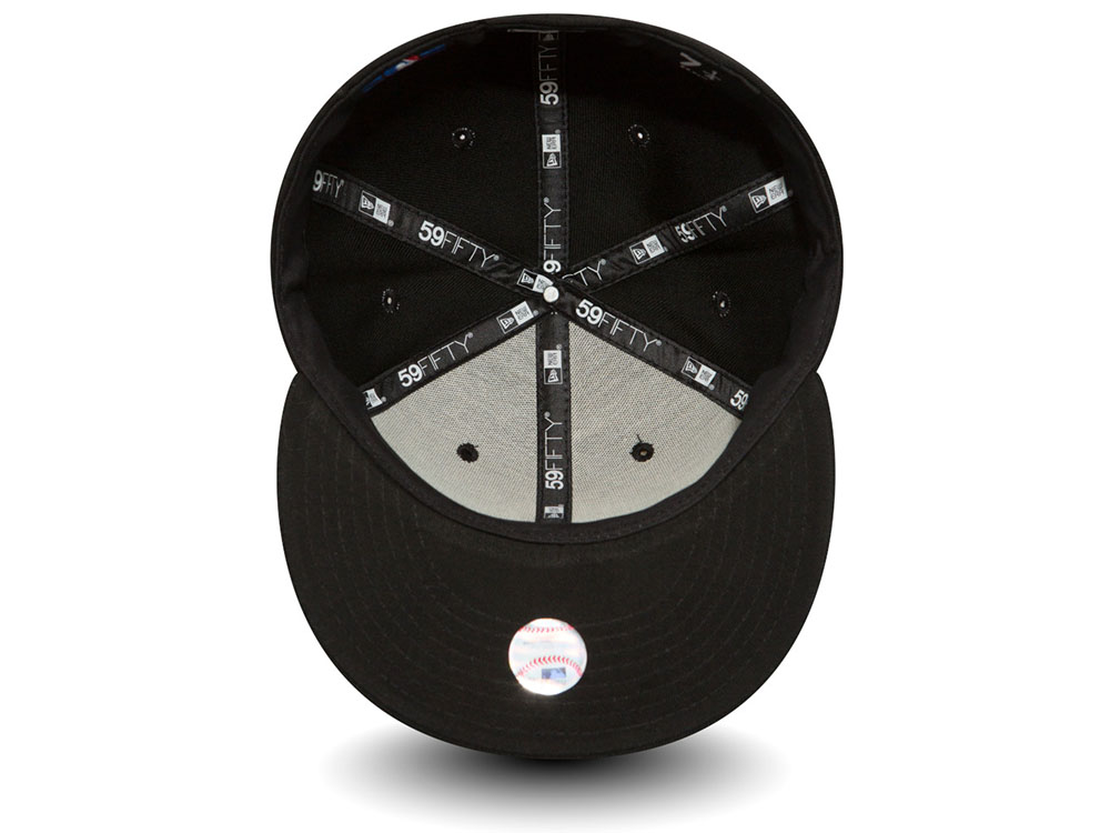 New Era New York Yankees Plain Black Prime Edition 59Fifty Fitted Gorra