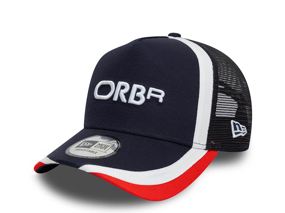 New Era Red Bull F1 Racing Retro 9Forty A Frame Trucker Snapback Gorra