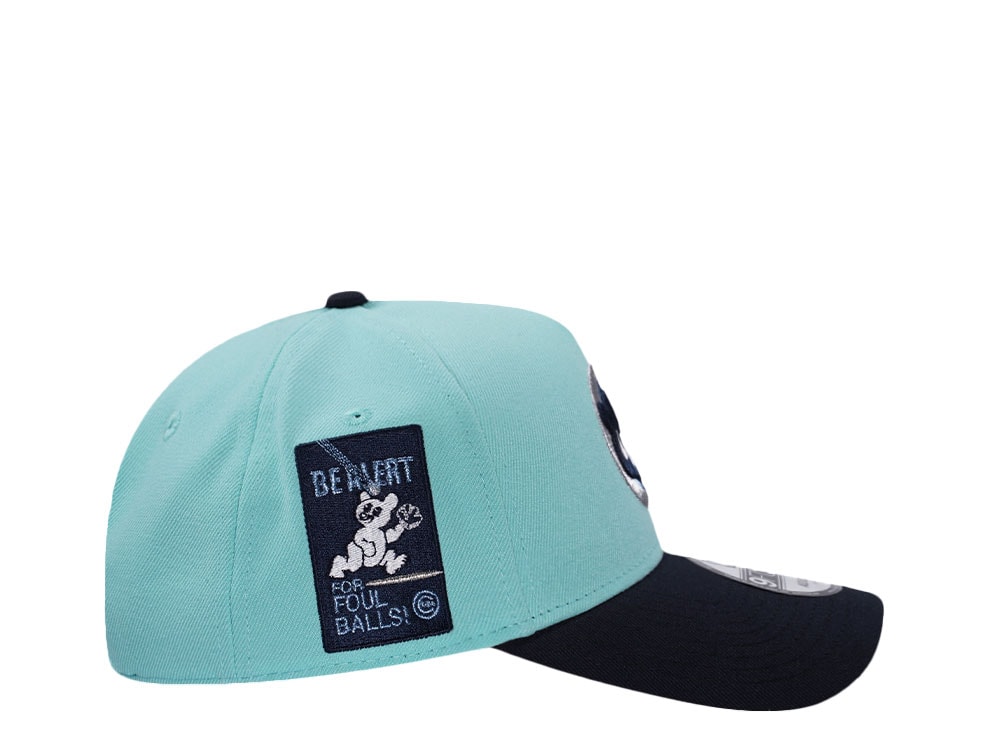 New Era Chicago Cubs Be Alert Glacier Two Tone Edition 9Forty A Frame Snapback Gorra