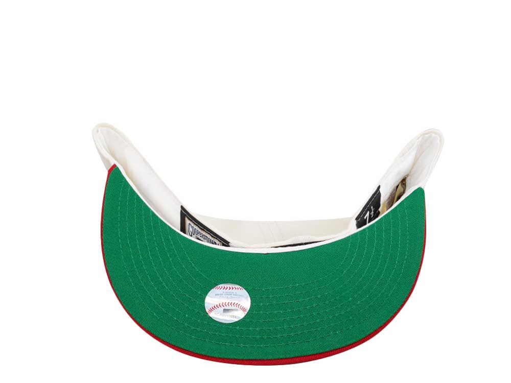New Era Cleveland Indians 100 Seasons Amercian League Chrome Throwback Two Tone Edition 59Fifty Fitted Gorra