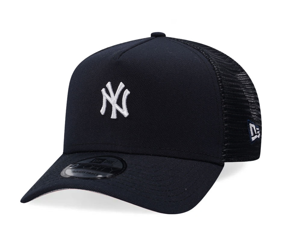 New Era New York Yankees Navy Classic Trucker A Frame 9Forty Snapback Gorra