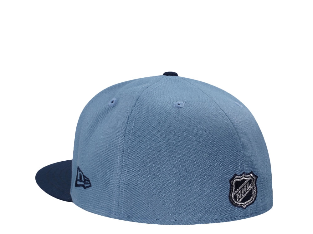 New Era Calgary Flames Stanley Cup Champions 1989 Blue Two Tone Edition 59Fifty Fitted Gorra