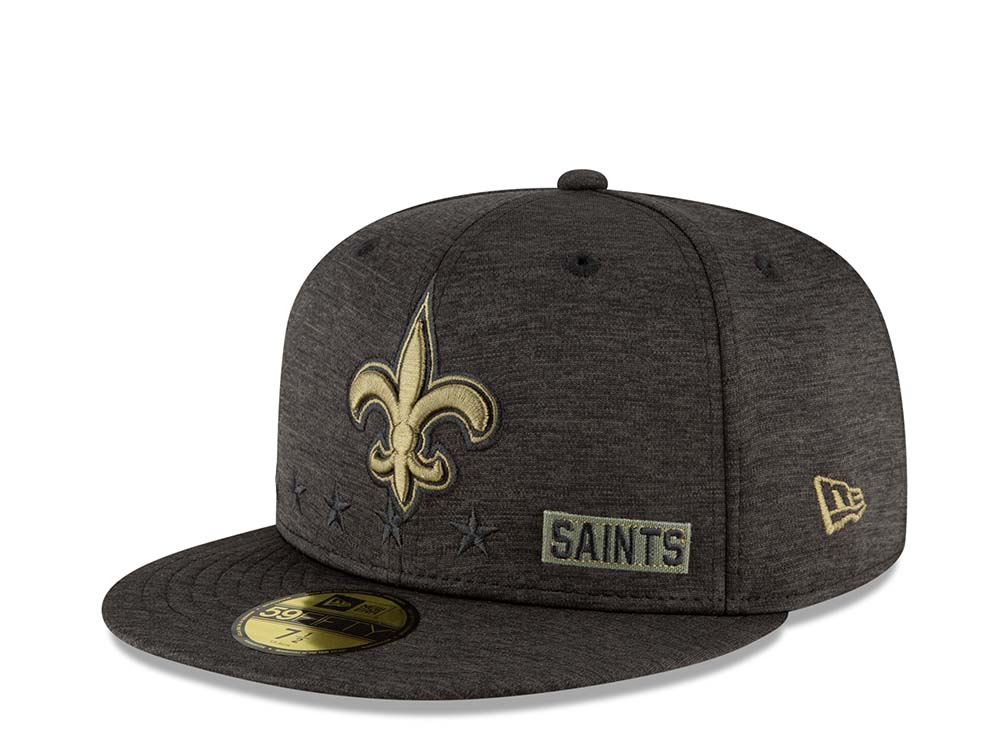New Era New Orleans Saints Salute to Service 2020 Fitted 59Fifty Gorra