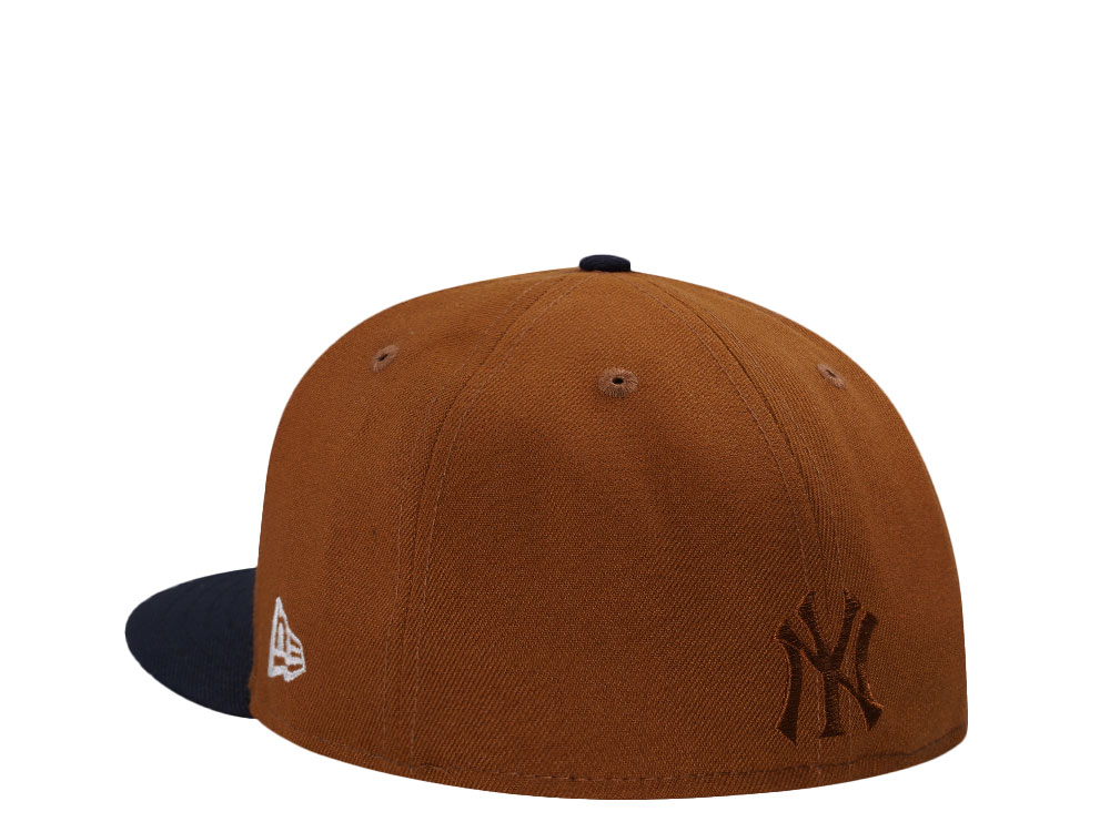 New Era New York Yankees Bourbon Rose Champions Two Tone Edition 59Fifty Fitted Gorra
