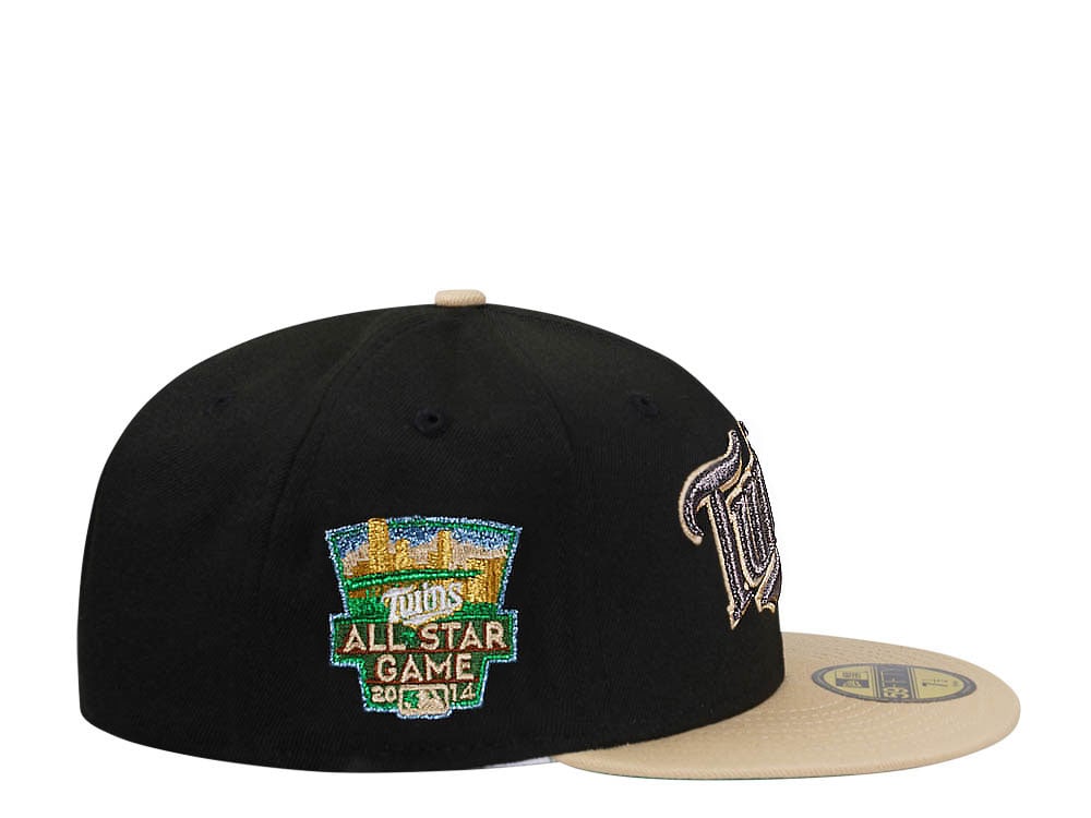 New Era Minnesota Twins All Star Game 2014 Metallic Two Tone Edition 59Fifty Fitted Gorra