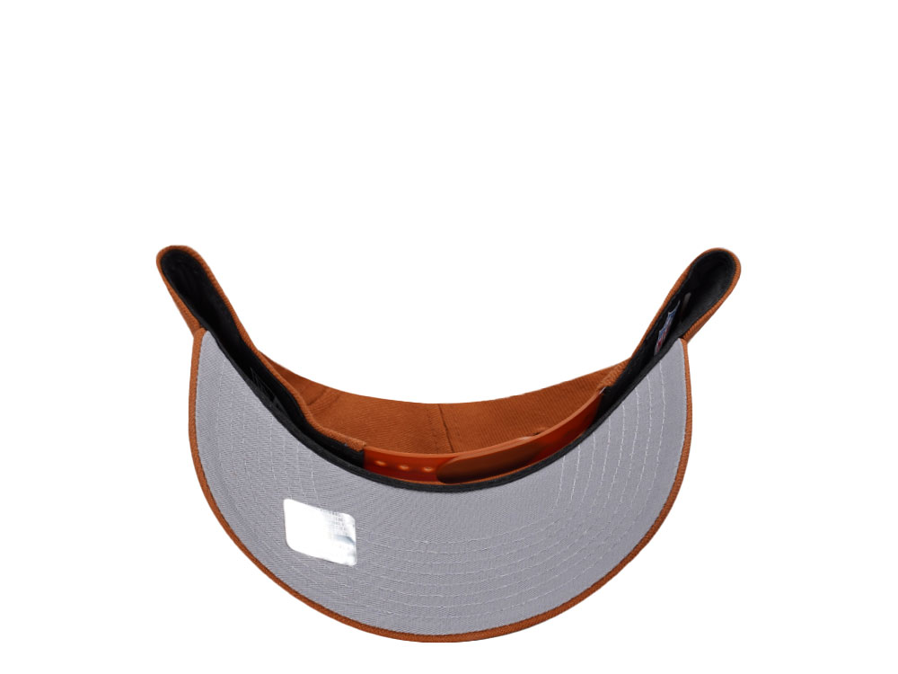 New Era Miami Dolphins 30th Anniversary Earth Brown Edition 9Forty A Frame Snapback Gorra
