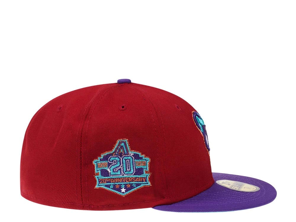 New Era Arizona Diamondbacks 20th Anniversary Copper Prime Two Tone Edition 59Fifty Fitted Gorra