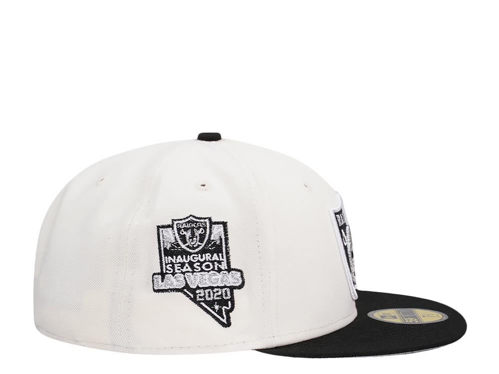 New Era Las Vegas Raiders Inaugural Season 2020 Chrome Two Tone Edition 59Fifty Fitted Gorra