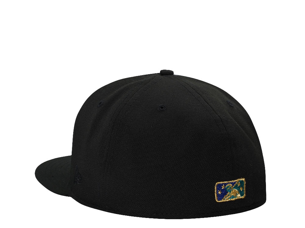 New Era Fort Wayne Wizards Black Metallic Edition 59Fifty Fitted Gorra