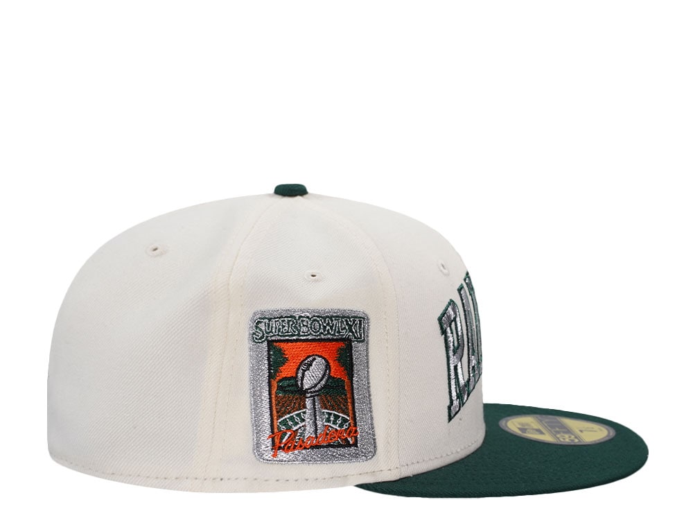 New Era Las Vegas Raiders Super Bowl XI Chrome Two Tone Edition 59Fifty Fitted Gorra