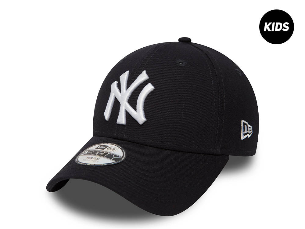 New Era New York Yankees Navy Kids 9Forty Strapback Gorra