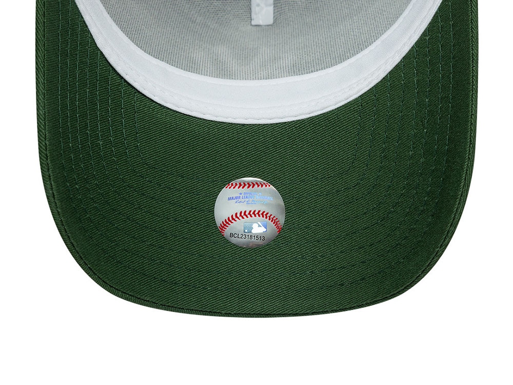 New Era New York Yankees League Essential Dark Green Edition 9Forty A Frame Trucker Snapback Gorra