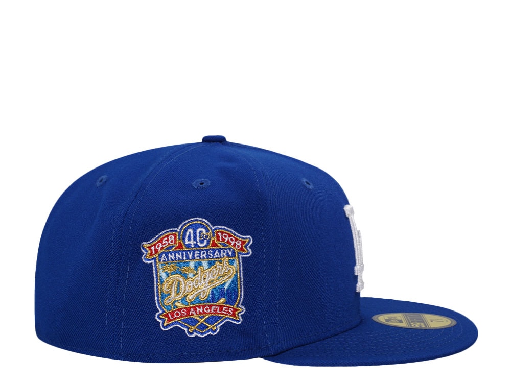 New Era Los Angeles Dodgers 40th Anniversary Royal Classic Edition 59Fifty Fitted Gorra