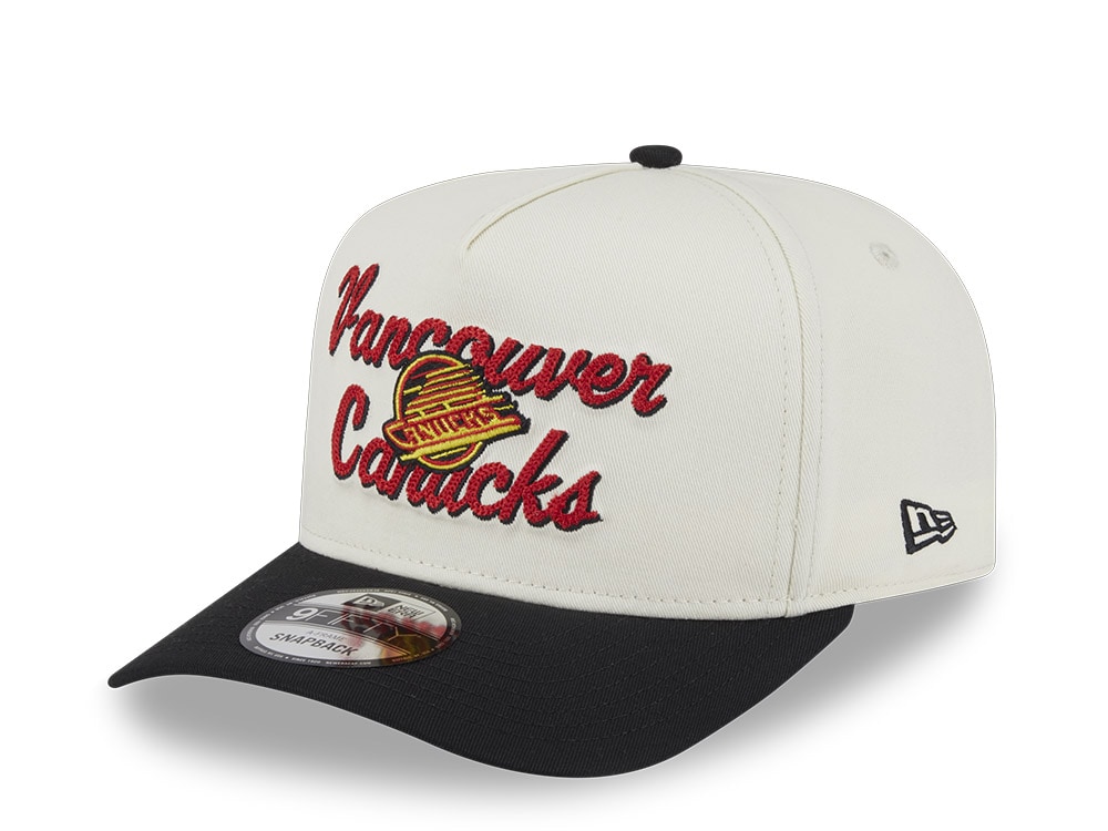 New Era Vancouver Canucks Chainstitch 9Fifty A Frame Snapback Gorra