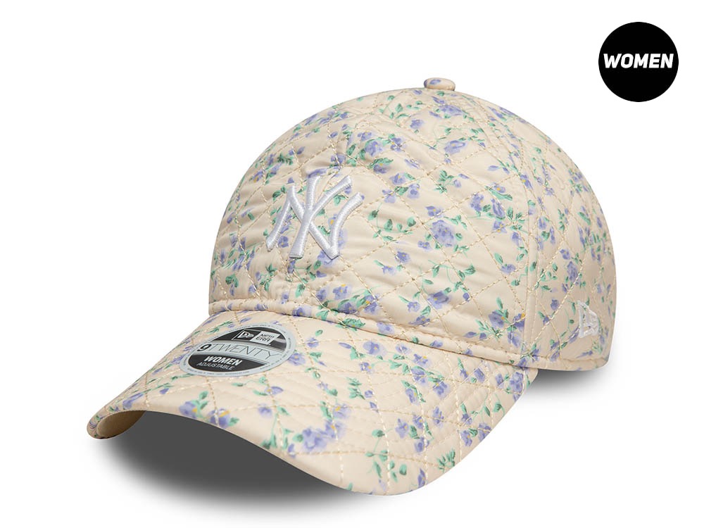 New Era New York Yankees Floral Quilt Womens 9Twenty Strapback Gorra