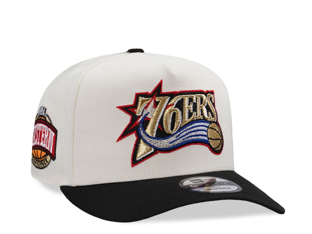 New Era Philadelphia 76ers NBA Eastern Conference Chrome Two Tone Edition 9Fifty A Frame Snapback Gorra