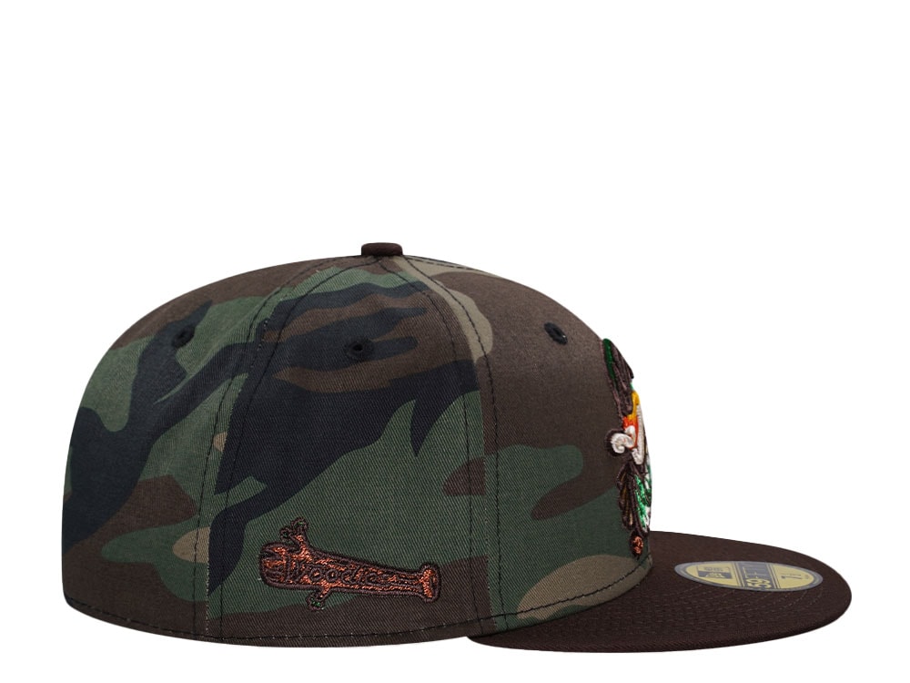 New Era Down East Wood Ducks Camo Outdoor Two Tone Edition 59Fifty Fitted Gorra