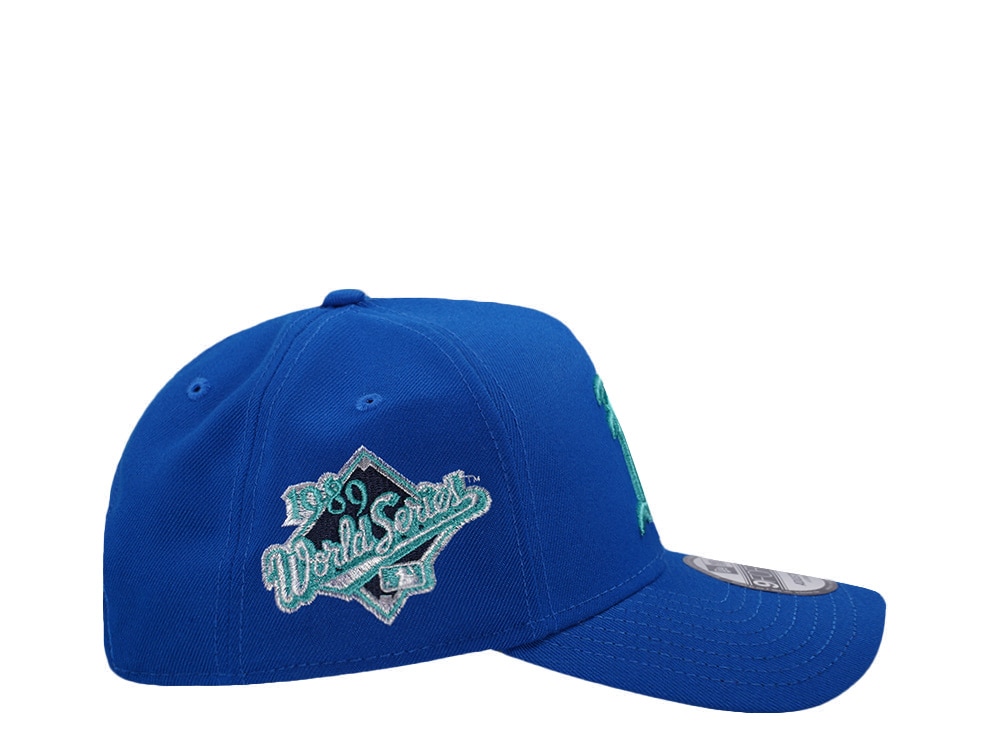 New Era Oakland Athletics World Series 1989 Cool Breeze Prime Edition 9Forty A Frame Snapback Gorra