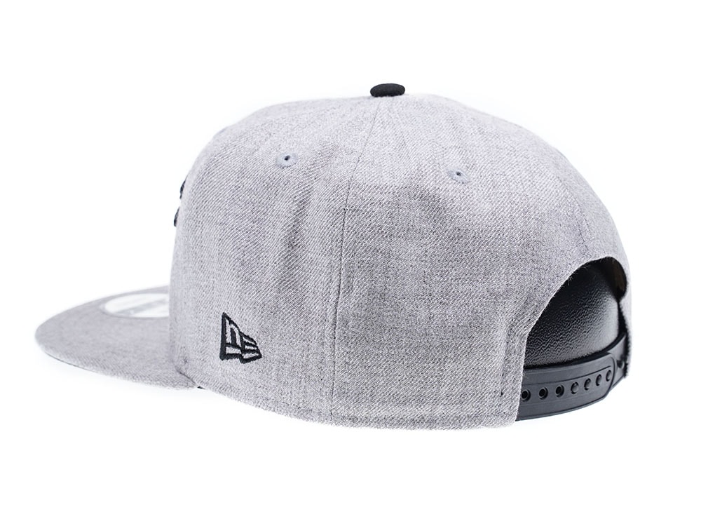 New Era Detroit Lions Heather Black Edition 9Fifty Snapback Gorra
