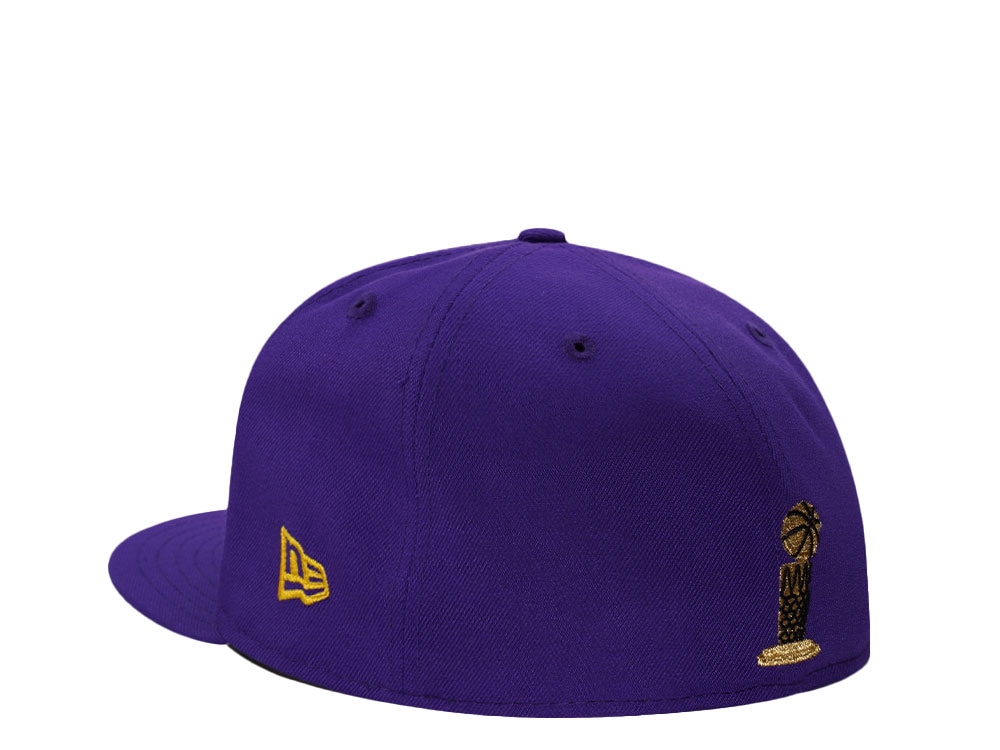 New Era Los Angeles Lakers Finals 2009 Purple Prime Edition 59Fifty Fitted Gorra