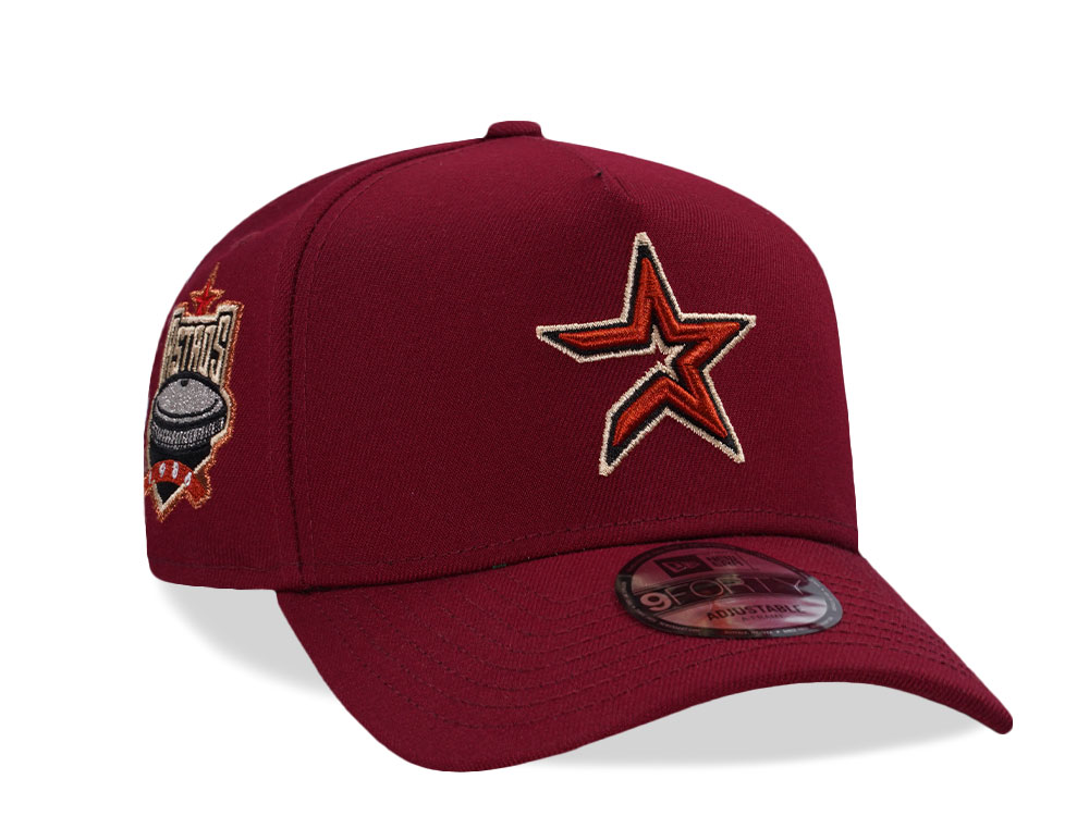 New Era Houston Astros Astros Dome Brick Prime Edition 9Forty A Frame Snapback Gorra