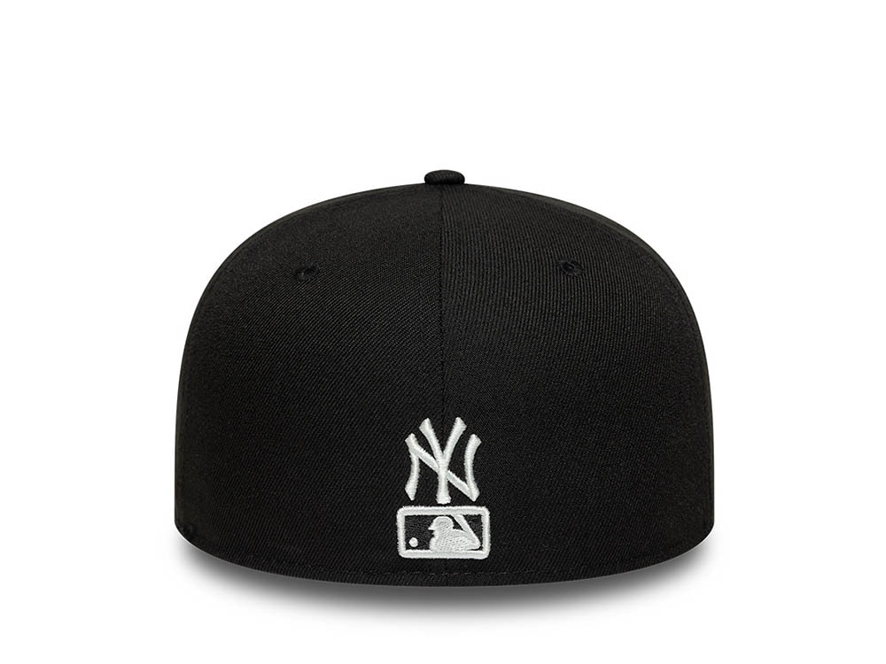 New Era New York Yankees Faux Pearl Black Prime Edition 59Fifty Fitted Gorra