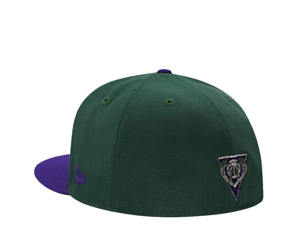 New Era Milwaukee Bucks Eastern Conference Green Two Tone Edition 59Fifty Fitted Gorra