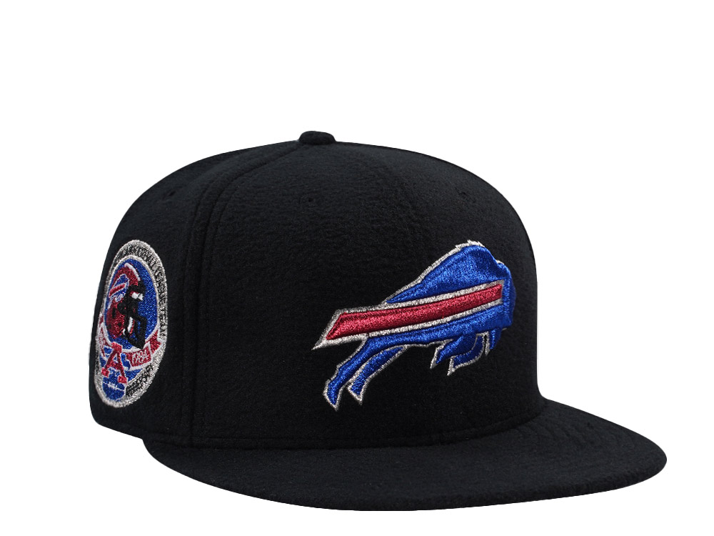 New Era Buffalo Bills 25th Anniversary Black Prime Fleece Edition 59Fifty Fitted Gorra