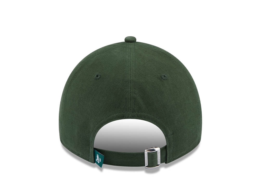 New Era Oakland Athletics Team Script Green 9Twenty Strapback Gorra