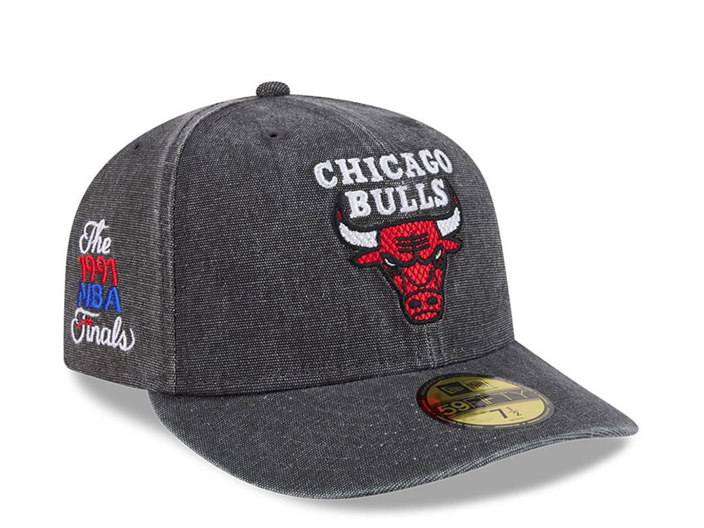New Era Chicago Bulls NBA Finals 1991 HWC Charcoal Edition 59Fifty Fitted Gorra