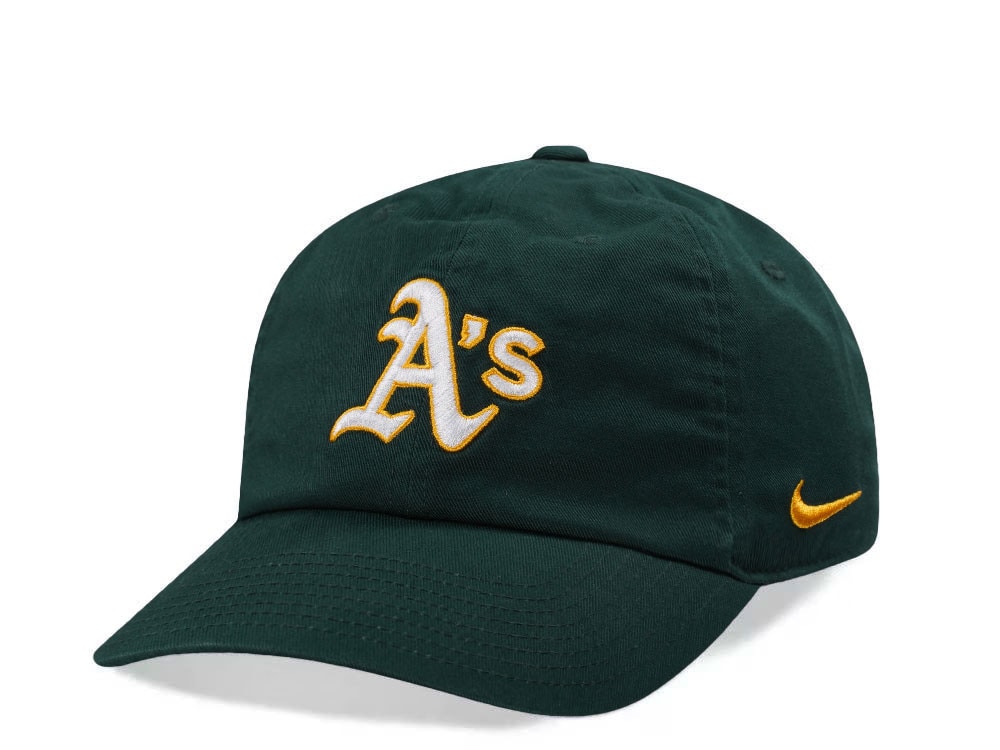 Nike Oakland Athletics Club Dark Green Edition Strapback Gorra