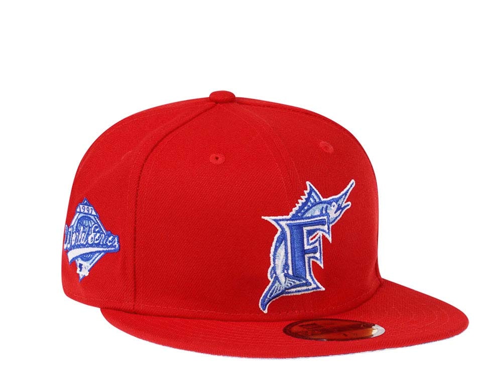 New Era Florida Marlins World Series 1997 City Paisley Edition 59Fifty Fitted Gorra