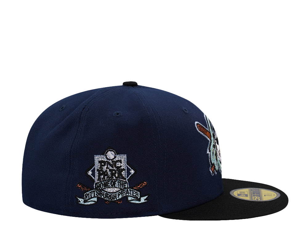 New Era Pittsburgh Pirates PNC Park Ocean Blue Two Tone Edition 59Fifty Fitted Gorra