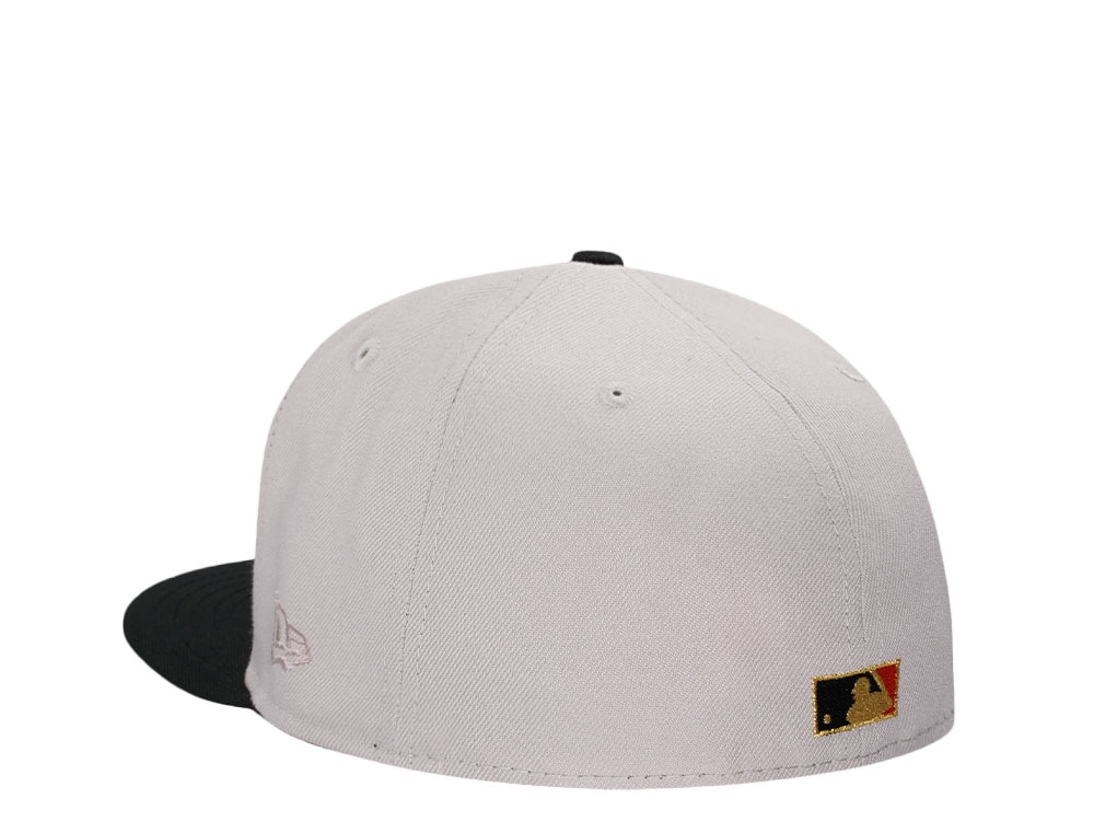 New Era San Francisco Giants Inaugural Year 2000 Stone Chrome Edition 59Fifty Fitted Gorra