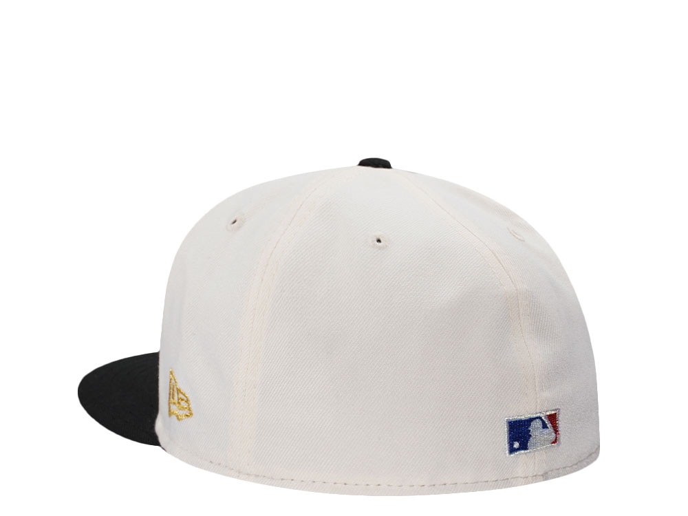 New Era Los Angeles Dodgers 40th Anniversary Script Chrome Two Tone Edition 59Fifty Fitted Gorra