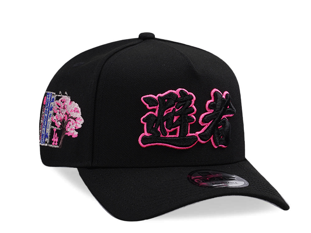 New Era Los Angeles Dodgers Tokyo Series Black Prime Edition 9Forty A Frame Snapback Gorra