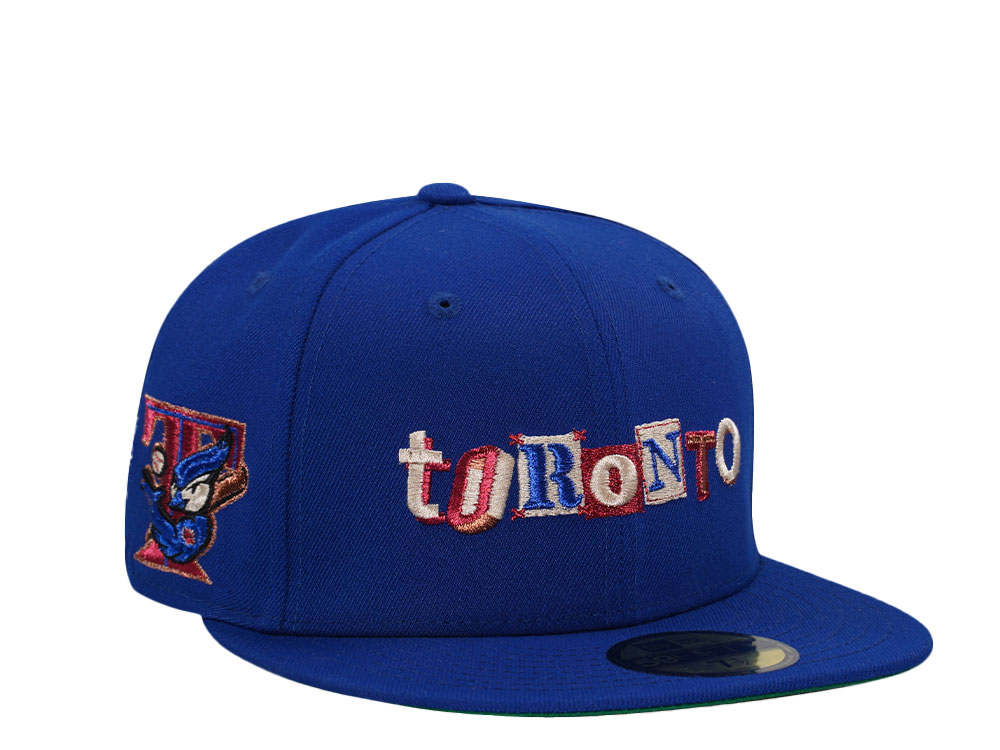 New Era Toronto Blue Jays Script Throwback Edition 59Fifty Fitted Gorra