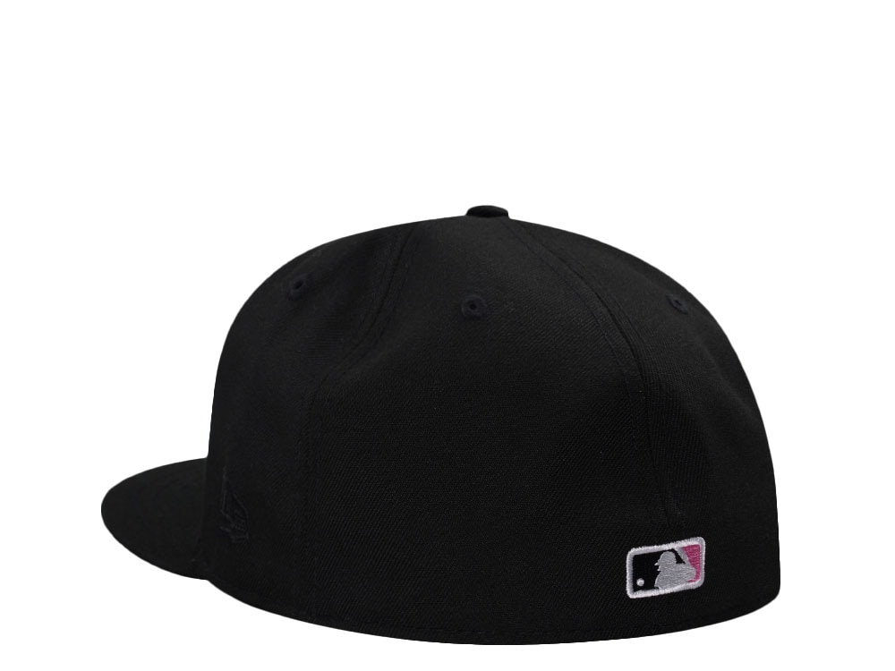 New Era Anaheim Angels Black and Pink Edition 59Fifty Fitted Gorra