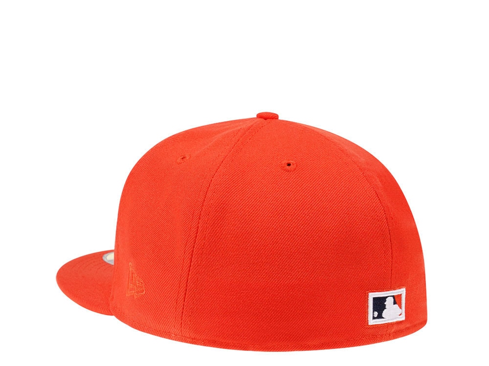 New Era Houston Astros Houston Astros 45th Anniversary Flash Orange Edition 59Fifty Fitted Gorra
