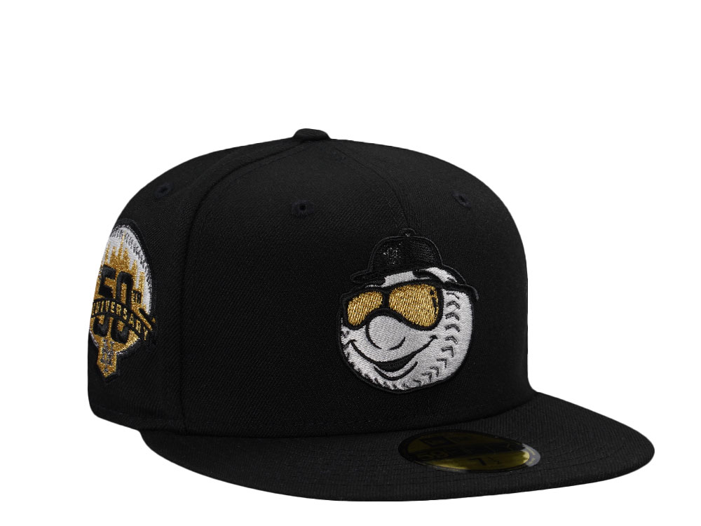 New Era New York Mets 50th Anniversary Black Edition 59Fifty Fitted Gorra