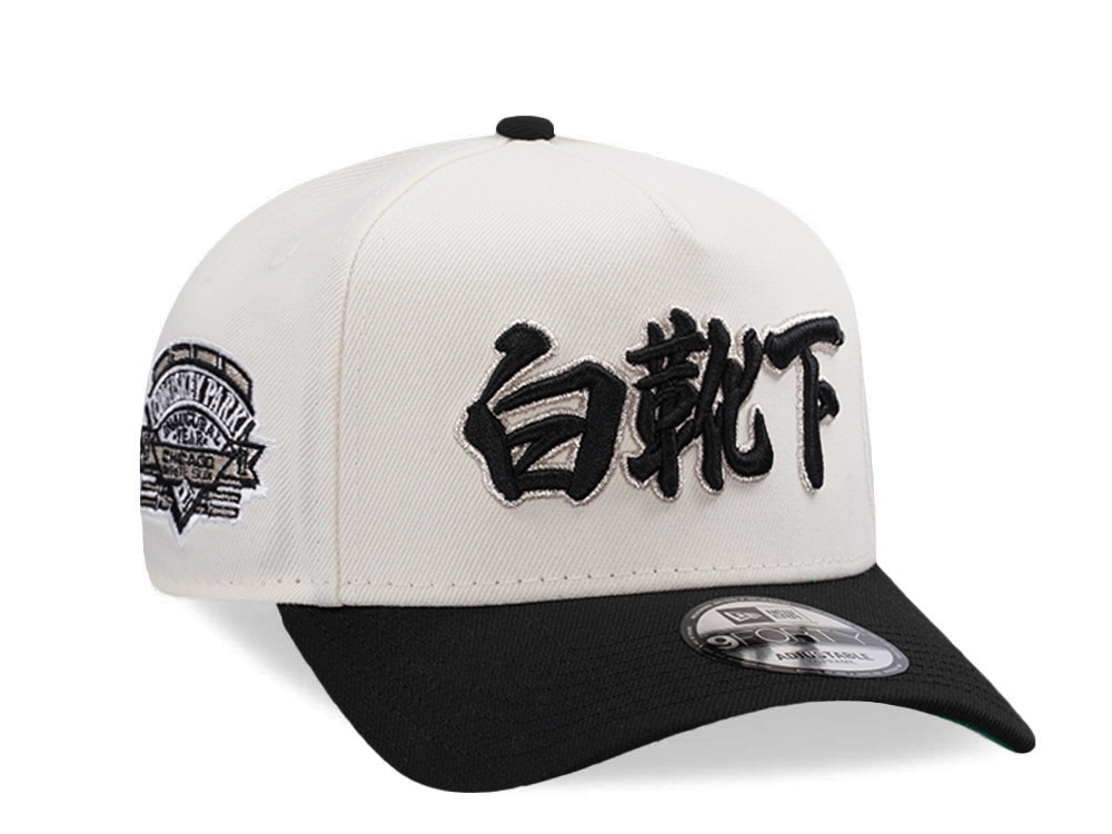New Era Chicago White Sox Comiskey Park Kanji Chrome Two Tone Edition 9Forty A Frame Snapback Gorra