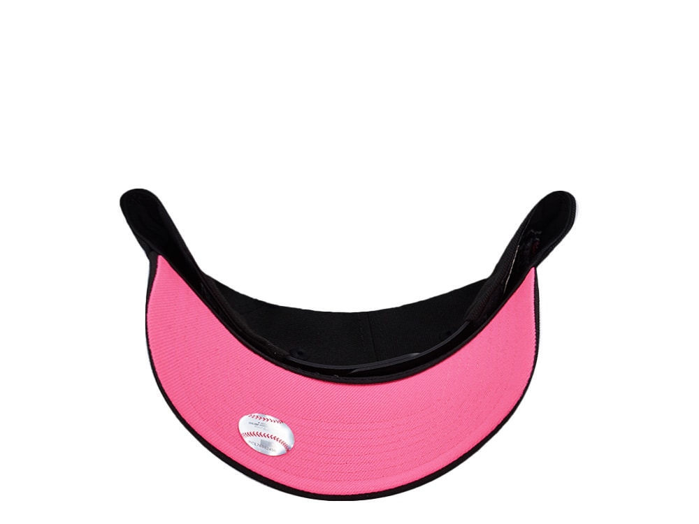 New Era Arizona Diamondbacks Inaugural Season Pink Glow Black Prime Edition 9Forty A Frame Snapback Gorra