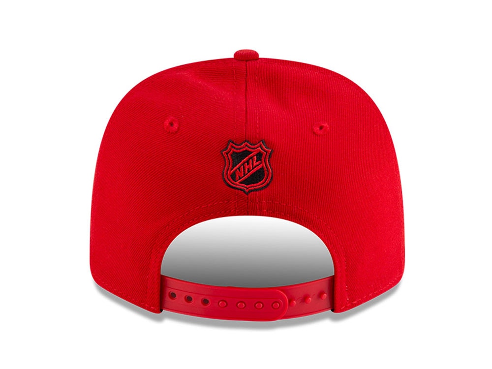 New Era Chicago Blackhawks NHL Team Red 9Seventy Stretch Snapback Gorra