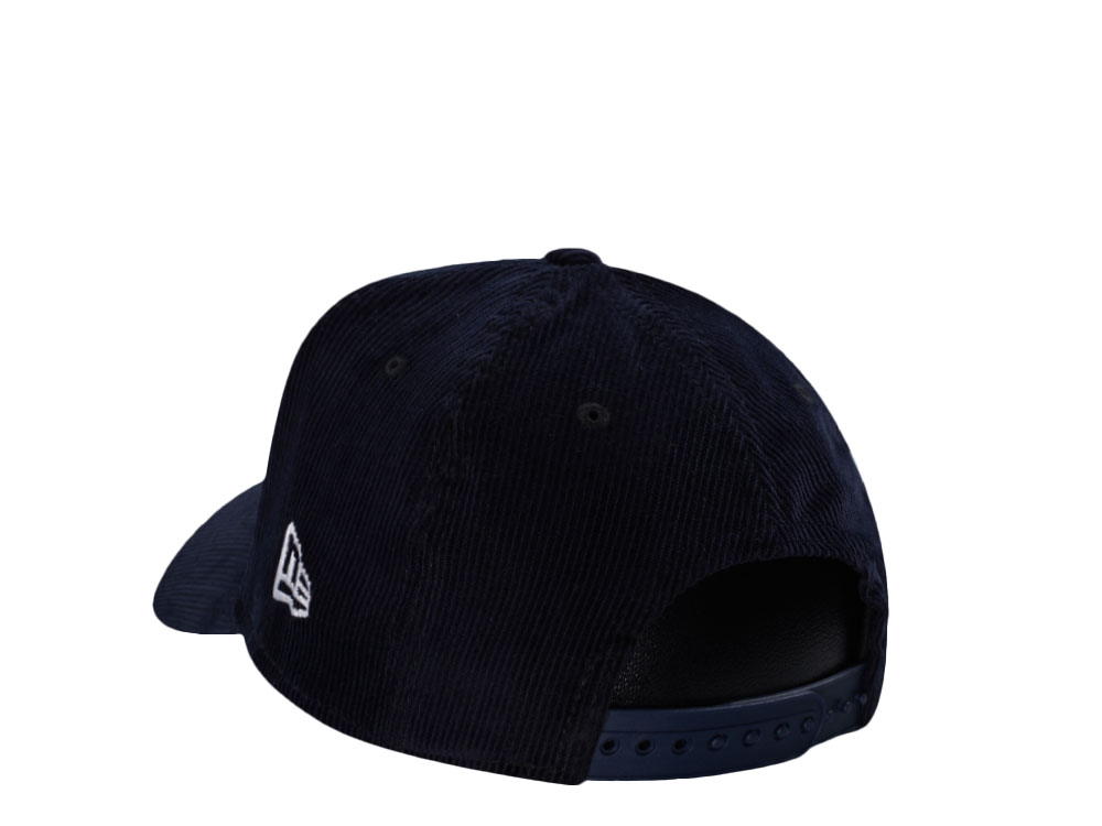New Era New York Yankees World Series 1996 Navy Corduroy Prime Edition 9Forty A Frame Snapback Gorra