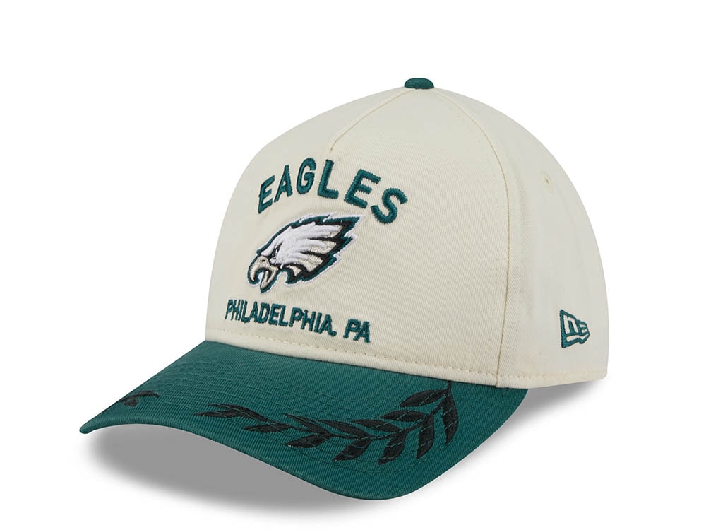 New Era Philadelphia Eagles 2025 Draft Edition 9Twenty A Frame Strapback Gorra