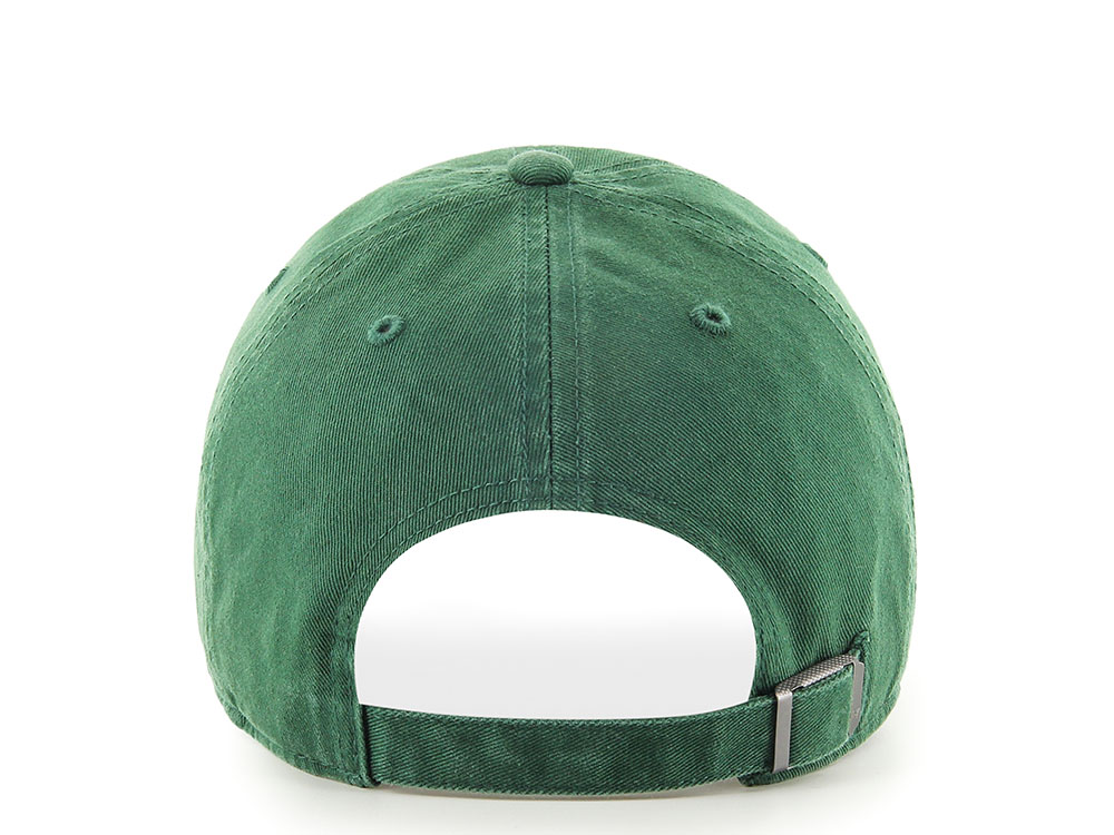 47 Brand Oakland Athletics Dark Green Base Runner Clean Up Strapback Gorra