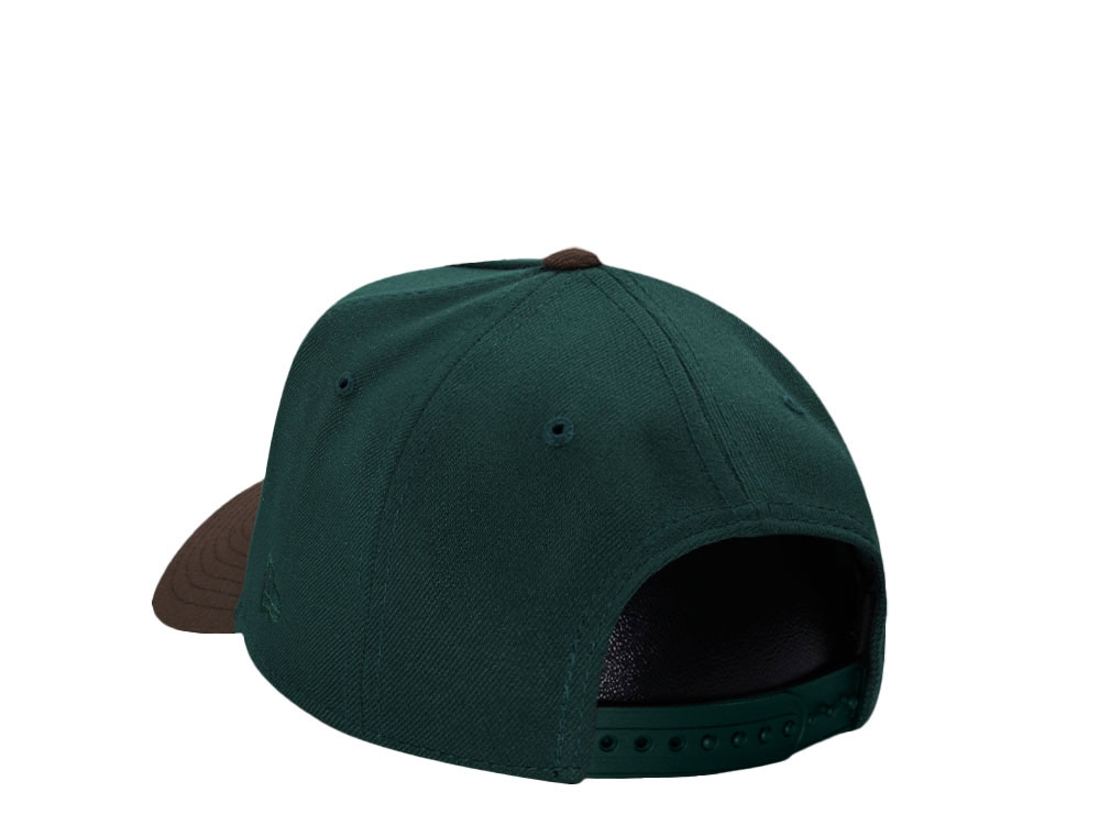 New Era Baltimore Orioles Copper Dark Green Two Tone 9Forty A Frame Snapback Gorra
