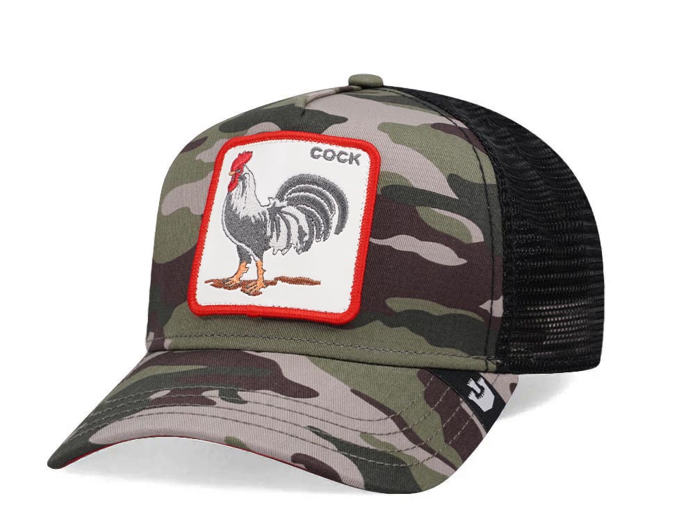 Goorin Bros The Rooster Cock Camouflage Trucker Snapback Gorra