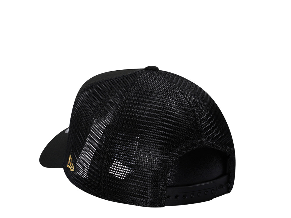 New Era New York Yankees Classic Black Trucker A Frame 9Forty Snapback Gorra